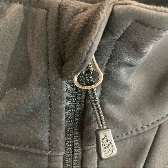 THE NORTH FACE Sz L Softshell Fleece Lined Original Hologram Fitted Jacket - Picture 4 of 16